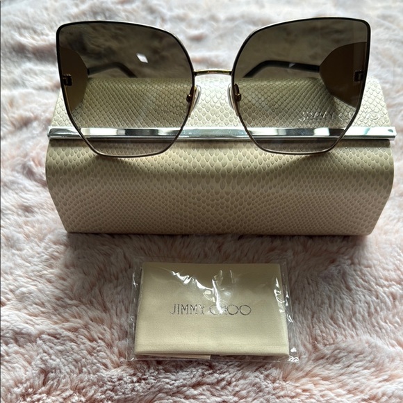 Jimmy Choo Women's Gold Sunglasses